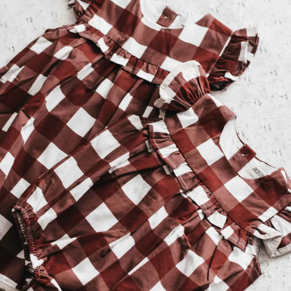 Red Gingham Dress