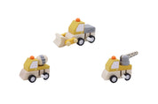 Wooden Wind Up Construction Vehicle