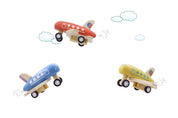 Wooden Pull Back Airliner