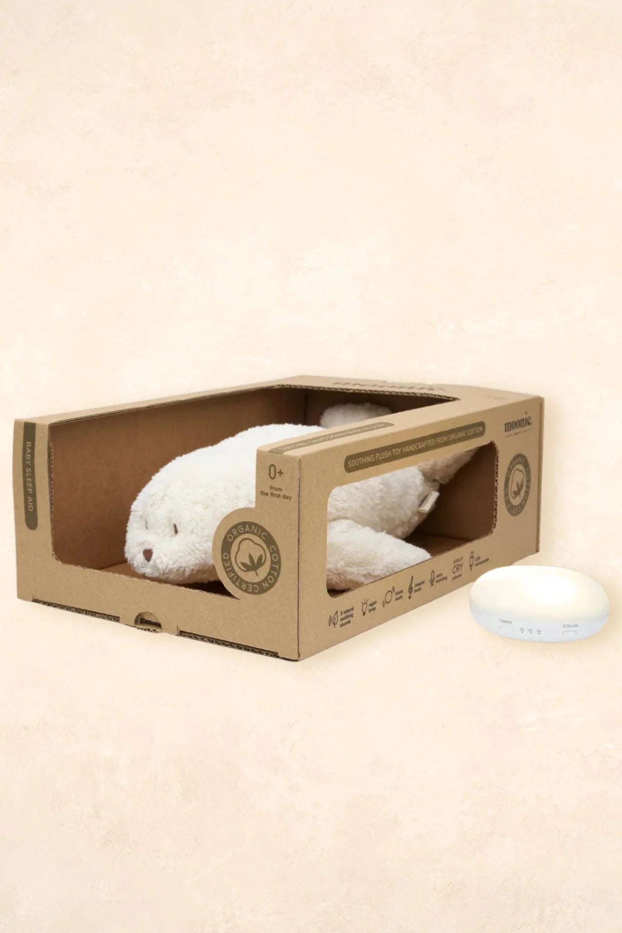 Moonie Organic Humming Seal - Sand