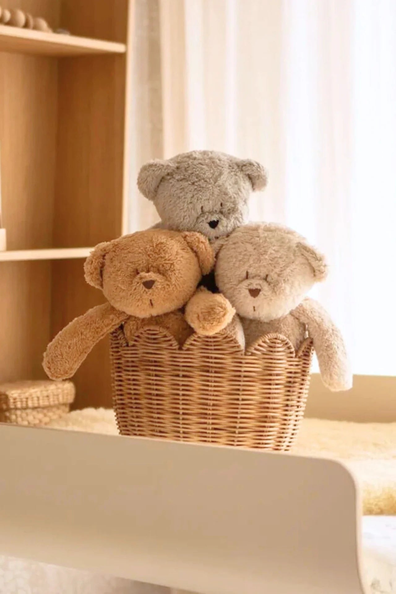 Moonie Organic Humming Bear - Sand