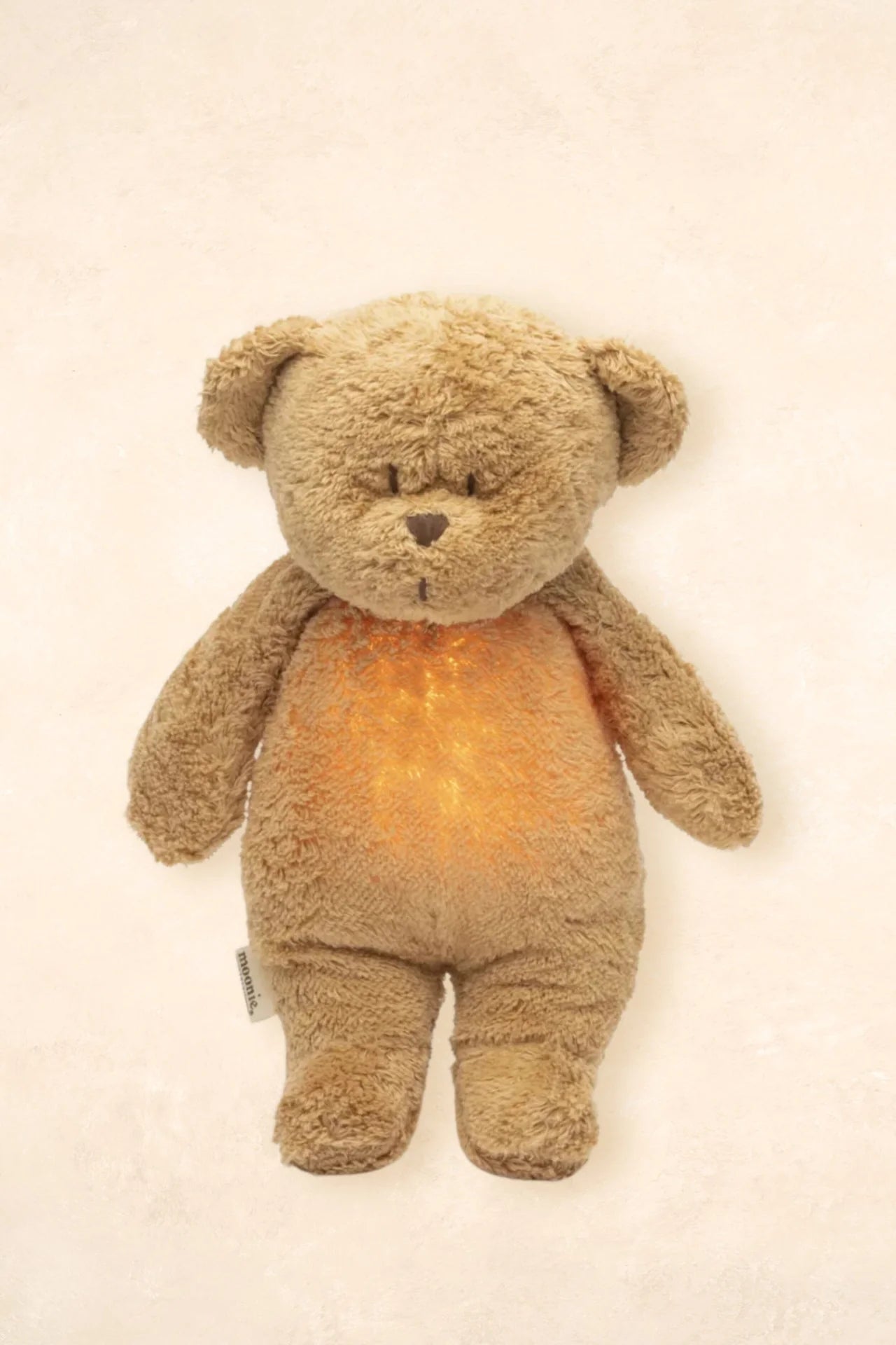 Moonie Organic Humming Bear - Cappuccino