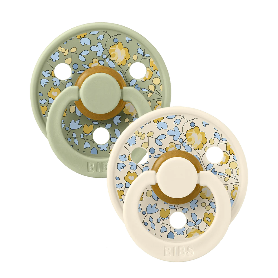 BIBS x Liberty Eloise/Sage - Round Size 1