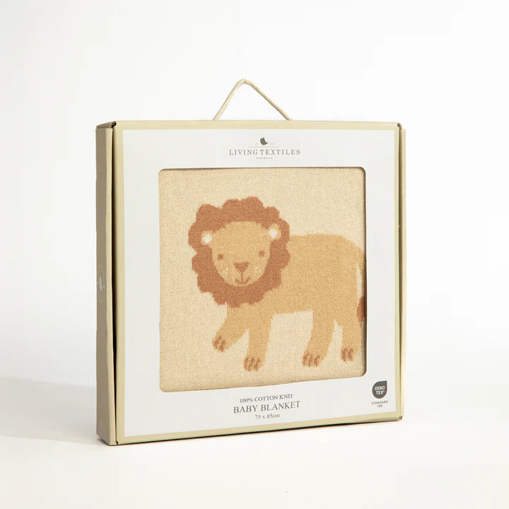 Cotton Knit Blanket - Wild Safari