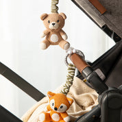Stroller Toy 2 Pack - Bear & Fox