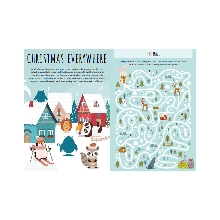 Sticker & Activity Book - Christmas