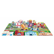 3D Puzzle & Book Set - 40 pc - Learn Shapes Vehicles