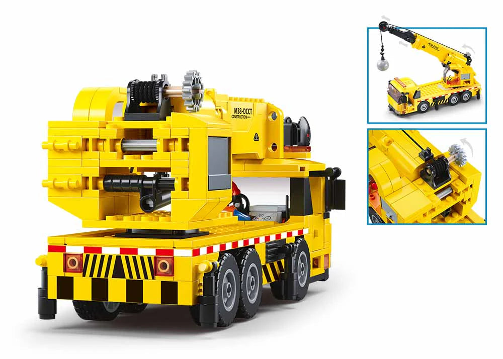 BELB1195- Town Crane With Wrecking Ball 293pcs