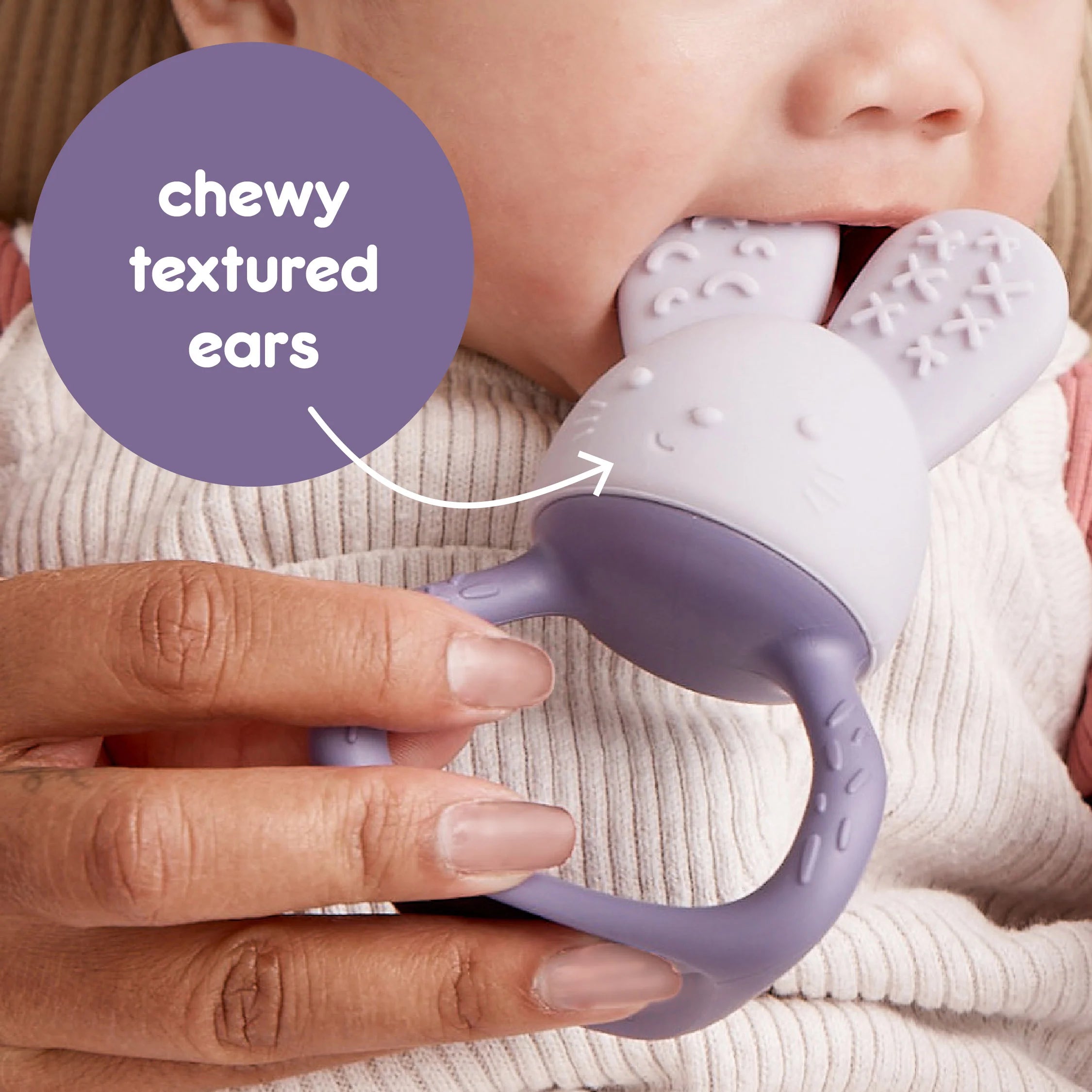 Chill + Fill Teether - Peony
