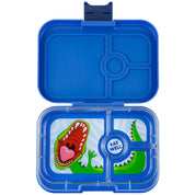 Yumbox Panino 4 Compartment Bento Box - Blue - Dino