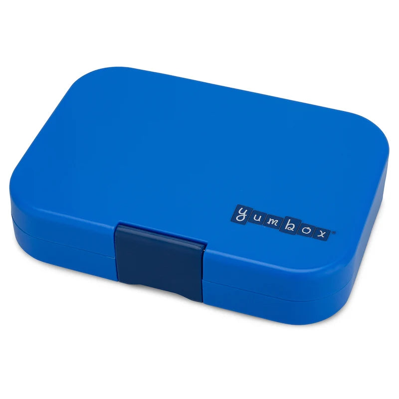 Yumbox Panino 4 Compartment Bento Box - Blue - Dino