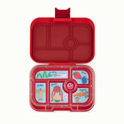 Yumbox Original 6 Compartment Bento Box - Wow - Red