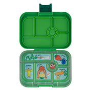 Yumbox Original 6 Compartment Bento Box - Green - Monster