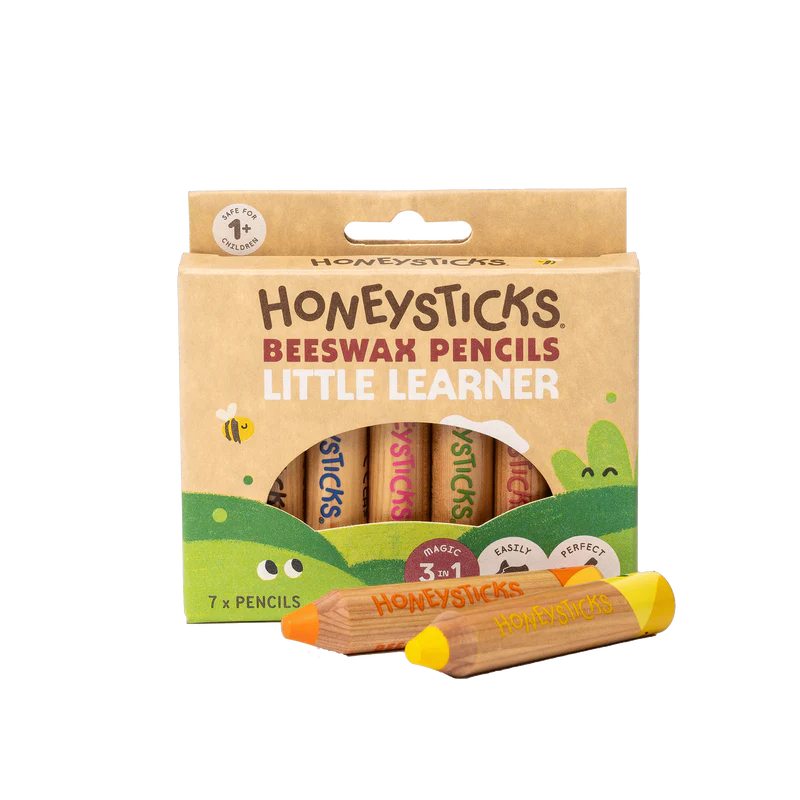Honeysticks Beeswax Pencils Little Learners 7pk