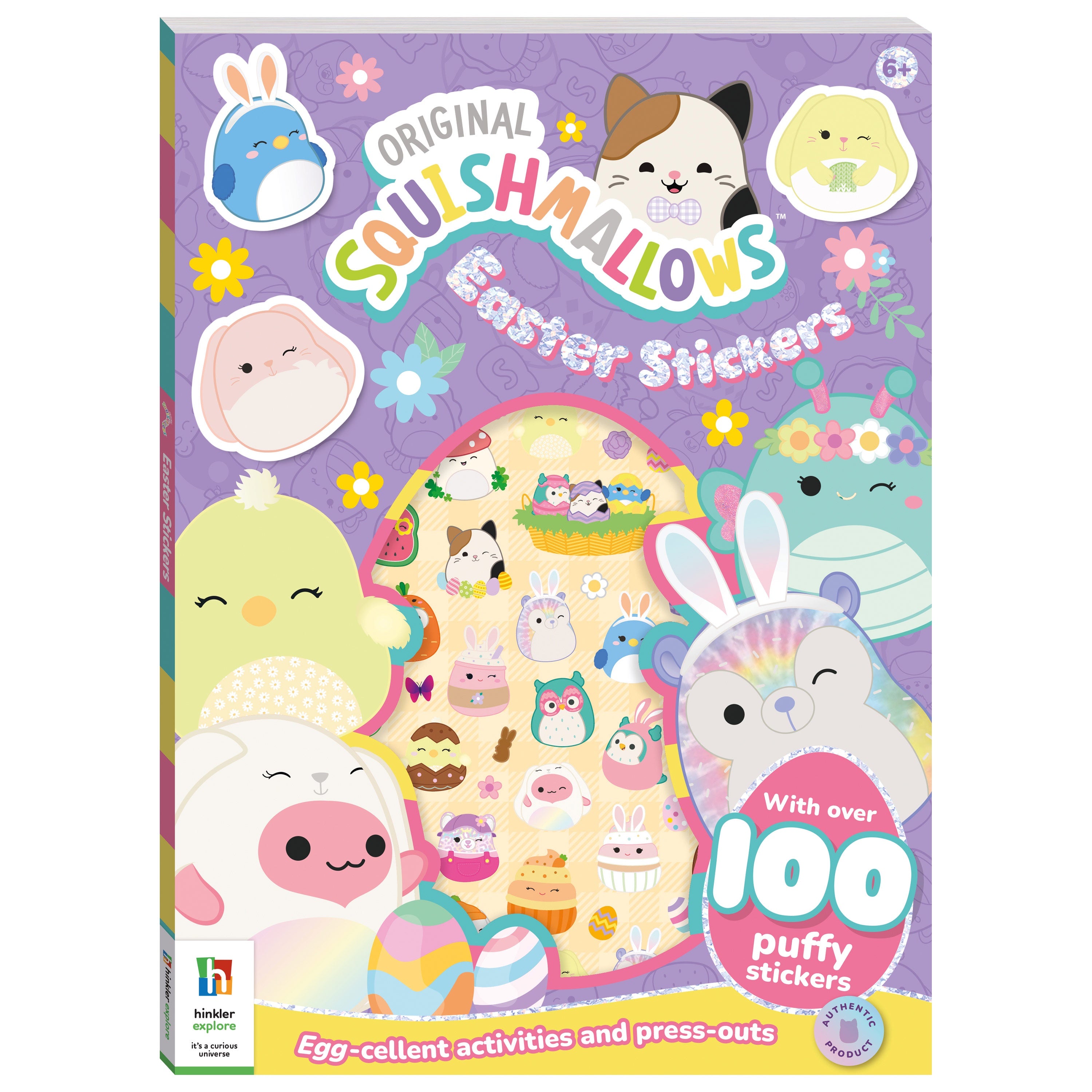 Squishmallows Easter Stickers