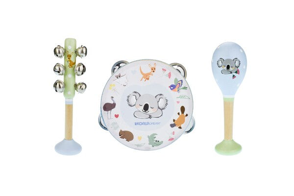 Bush Buddies Australian Animals 3pc Musical Set