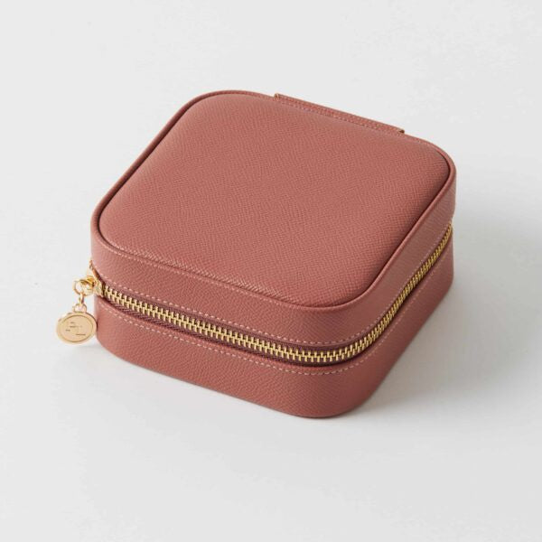 Calla Square Jewellery Case Rosewood