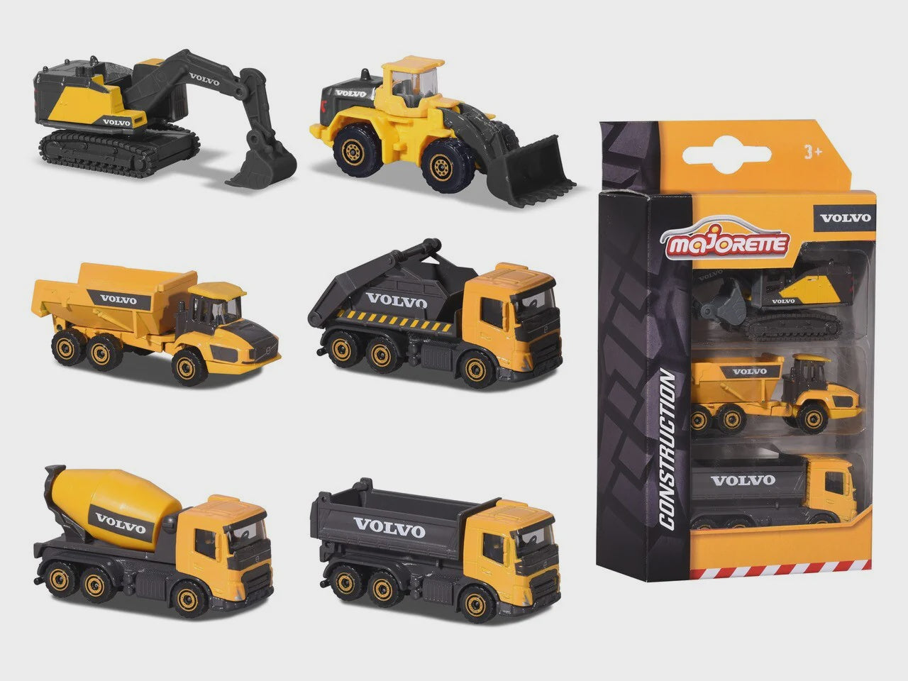 Volvo Construction 3pc Set (Assorted)