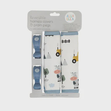 Harness Covers & Pram Pegs - Barnyard