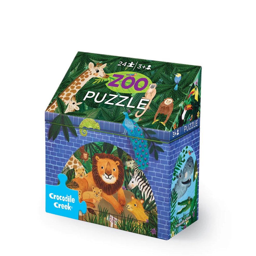 Little Building Puzzle - 24pc - Zoo
