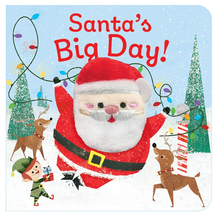 Santa’s Big Day Finger Puppet Book