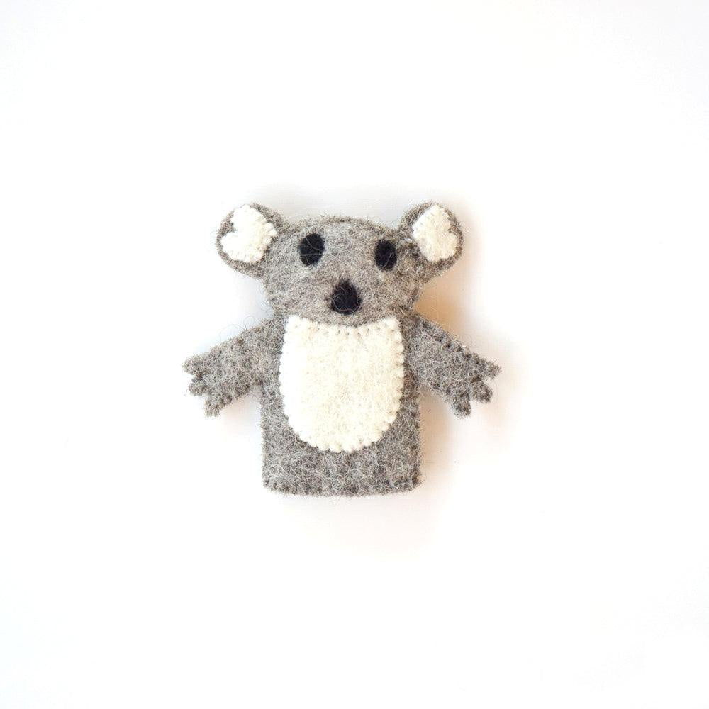 Felt Koala Finger Puppet