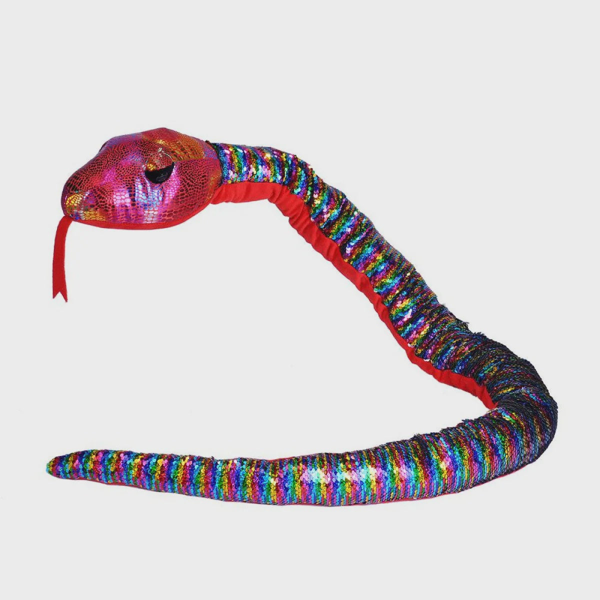 Snake - Rainbow Sequin