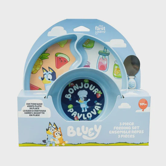 Bluey 3 Piece Feeding Set