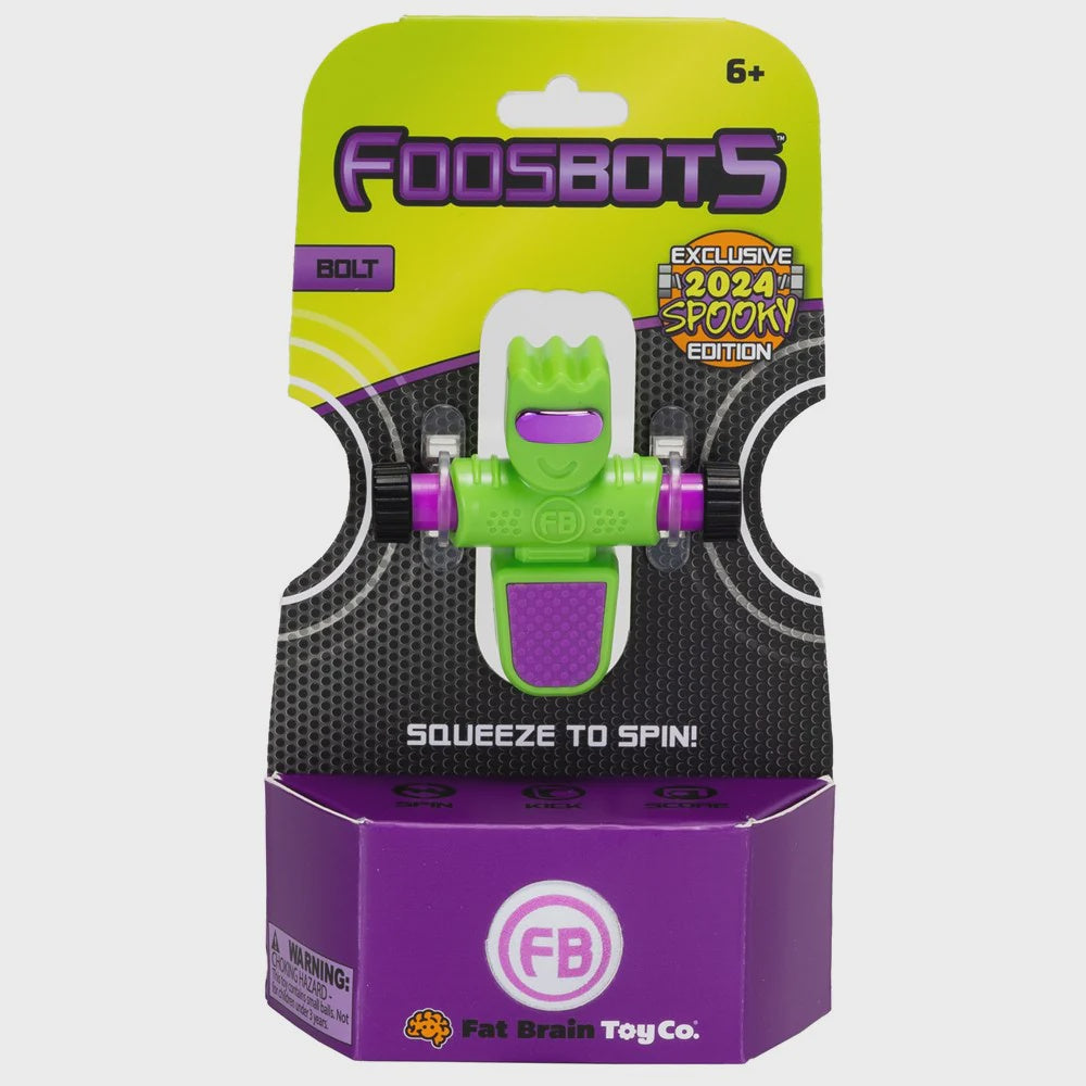 Foosbots - Single Bolt (Green/Purple)