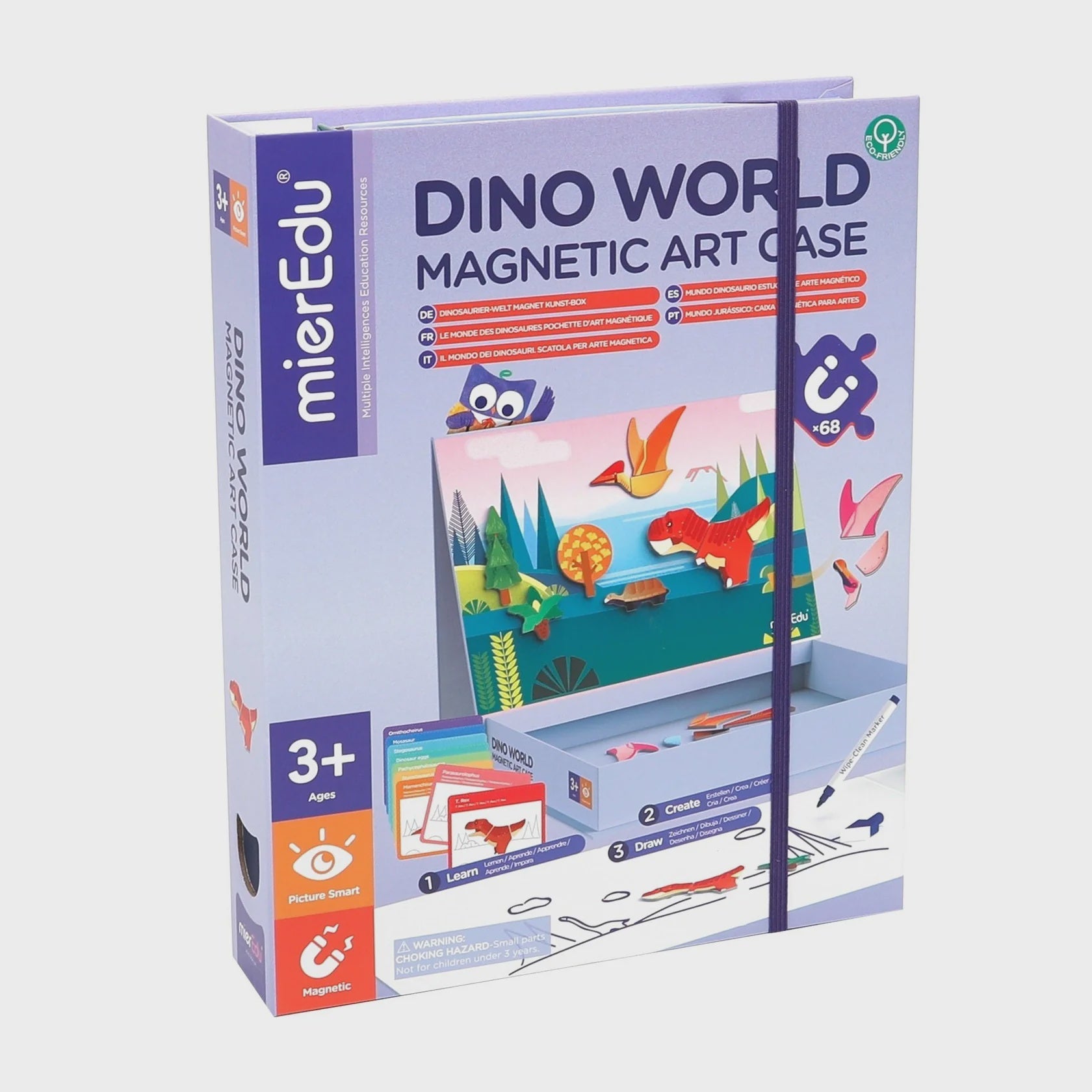 Magnetic Art Case - Dino World