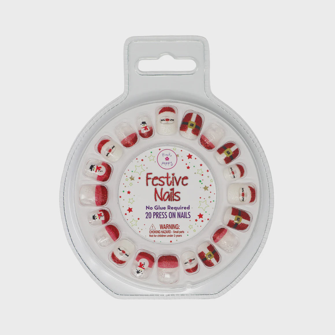 Festive Stick-On Nails