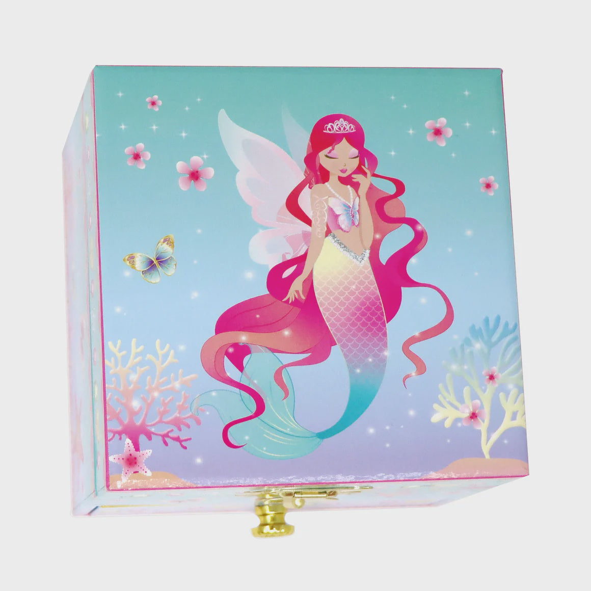 Shimmering Mermaid Small Musical Jewellery Box