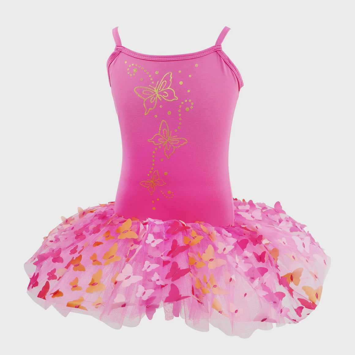 Butterfly Hot Pink & Gold Tutu