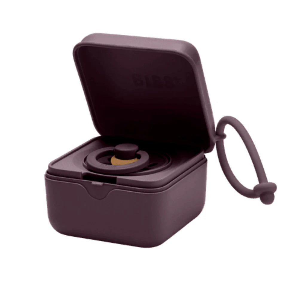 Pacifier Box - Plum