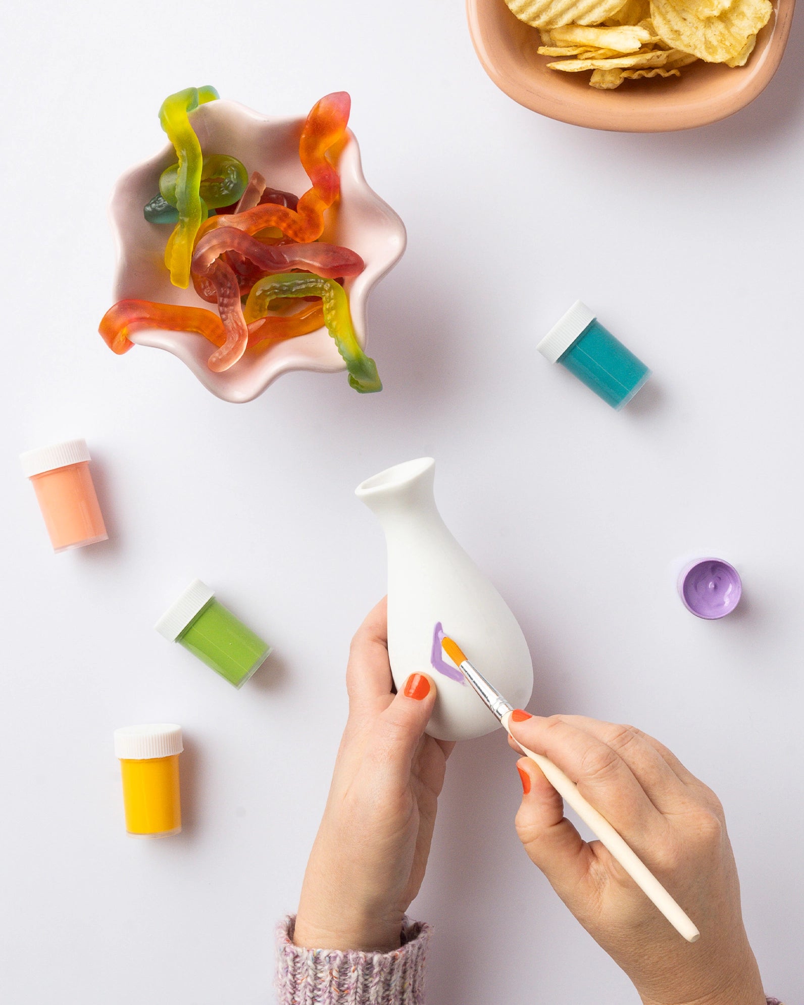 Paint your own Vases