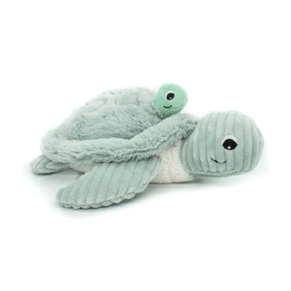 Sauvenout the Turtle, Mum & Baby - Mint