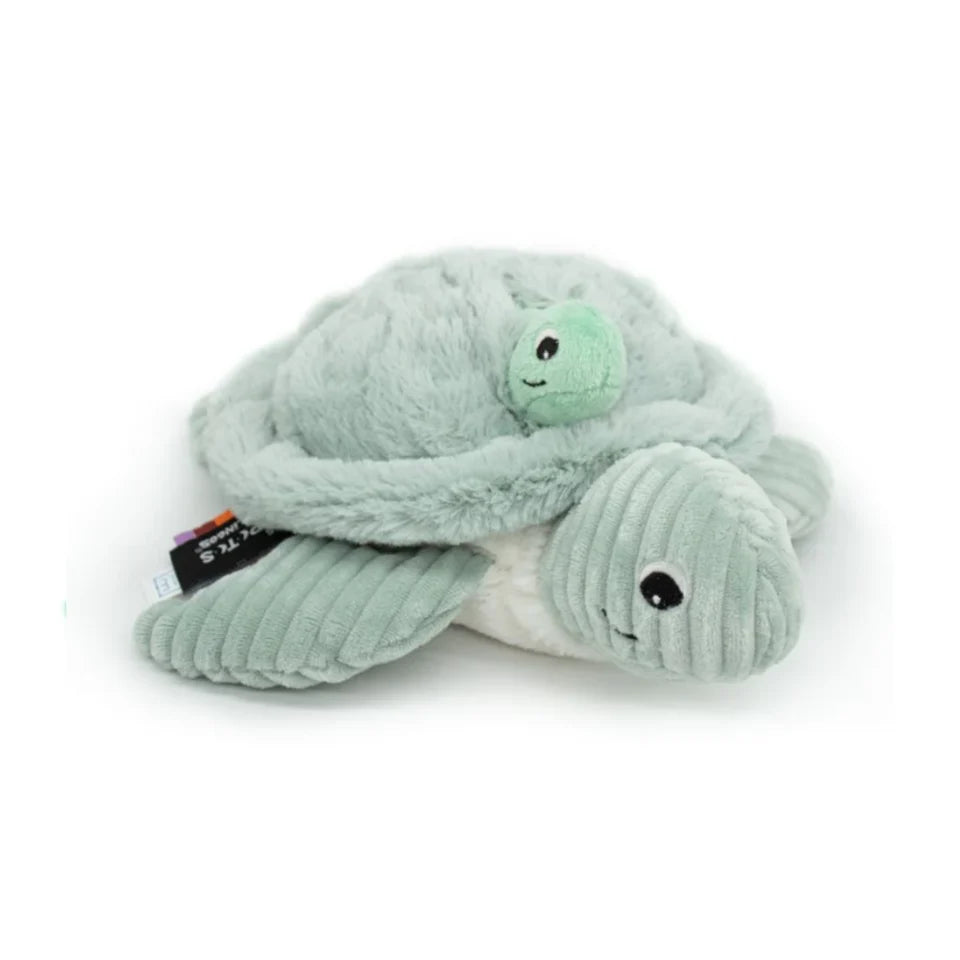 Sauvenout the Turtle, Mum & Baby - Mint