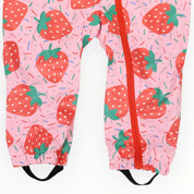 Strawberries and Sprinkles Rainsuit Pink