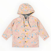 Unicorn Colour Change Raincoat Dusty Pink
