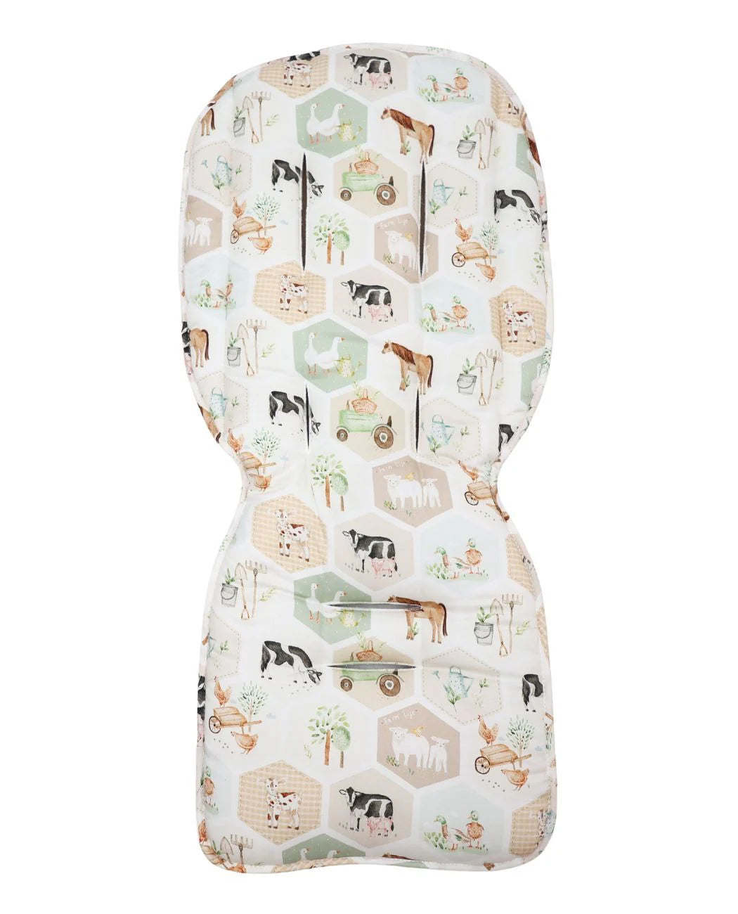 Universal Pram Liner - Patchwork Farm