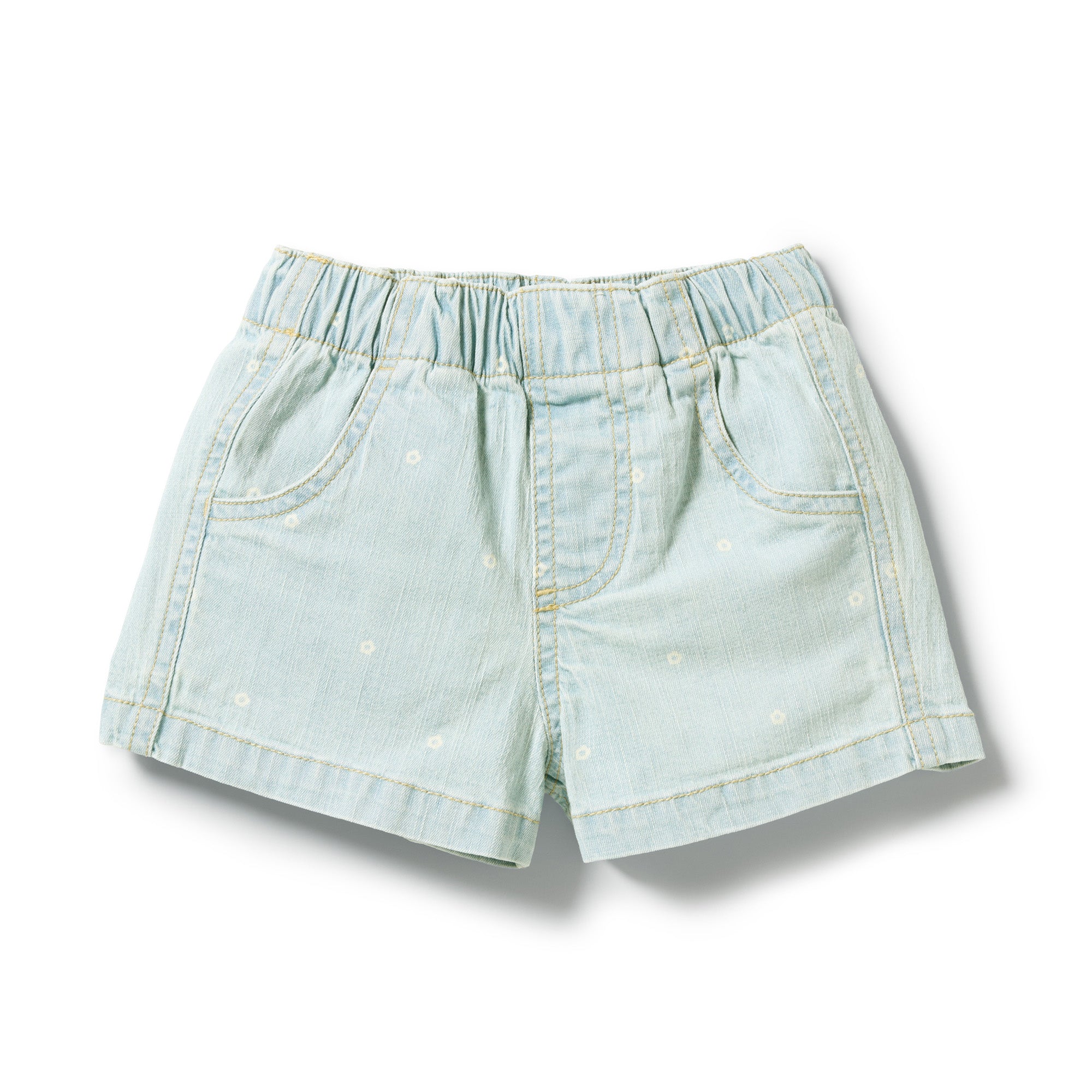 Ditsy Daisy Organic Denim Short