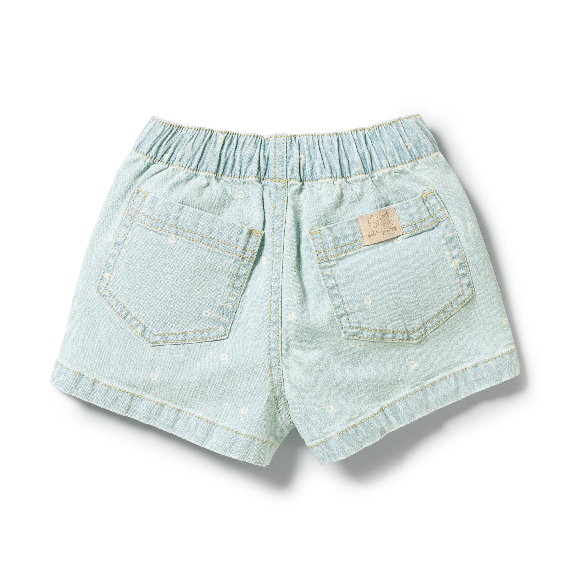 Ditsy Daisy Organic Denim Short
