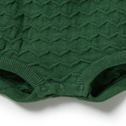 Lillipad Organic Knitted Chevron Bodysuit