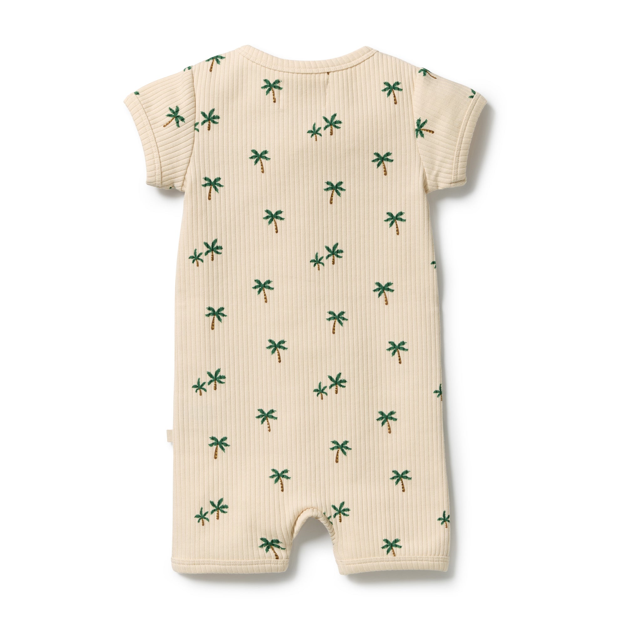Tiny Palm Organic Boyleg Zipsuit