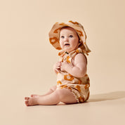 Daisy Glow Organic Terry Sun Hat