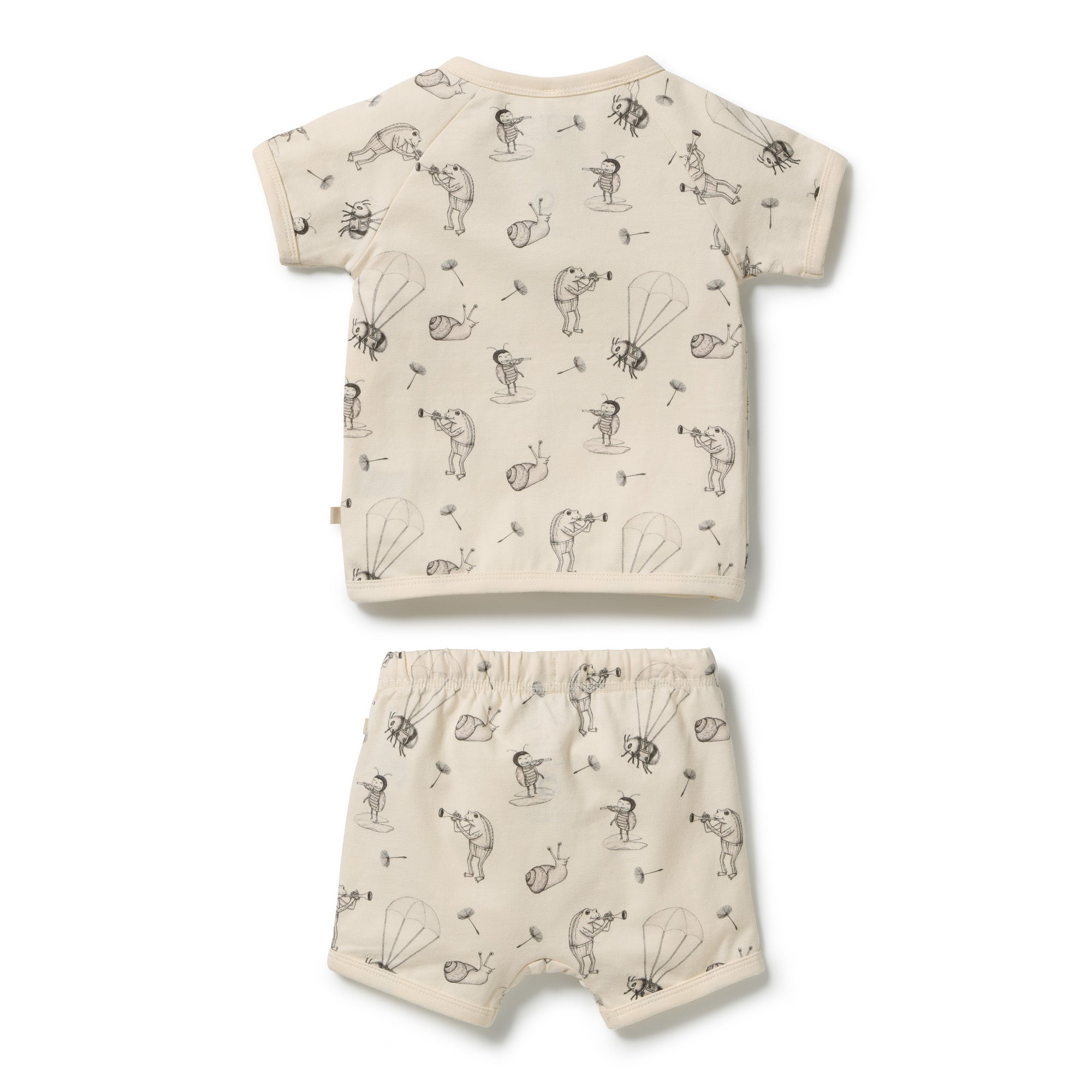 Whispering Willows Organic Kimono Set