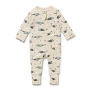 Woolly Whales Organic Long Sleeved Pyjamas