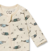 Woolly Whales Organic Long Sleeved Pyjamas