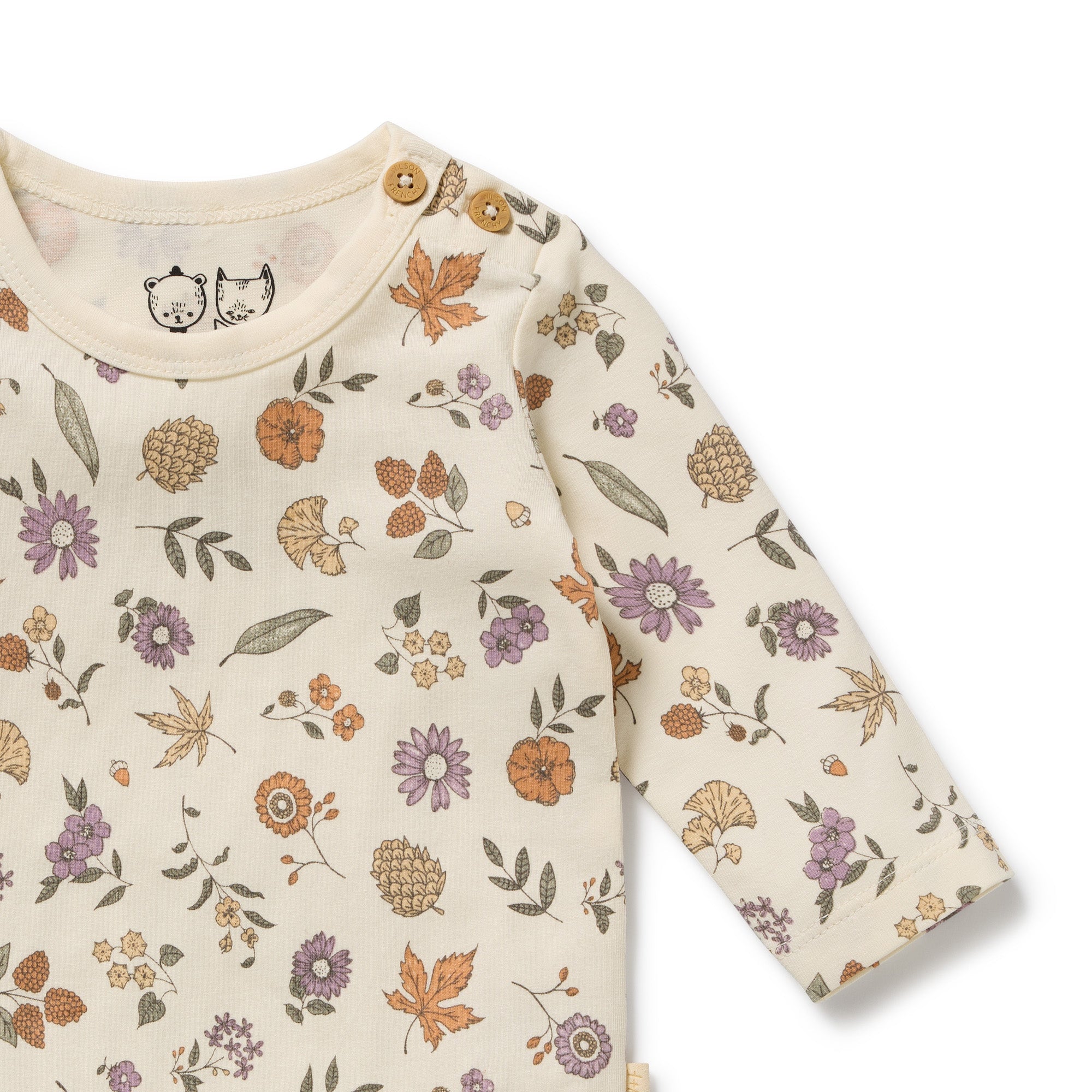 Maple Glow Organic Bodysuit