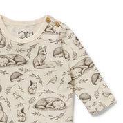 Foxglove Forest Organic Bodysuit